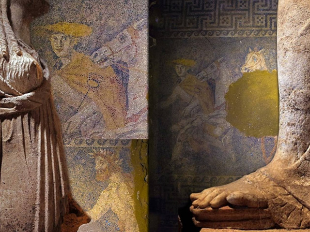 Αμφίπολη: Το ψηφιδωτό δάπεδο δίνει στοιχεία για τον «ένοικο»