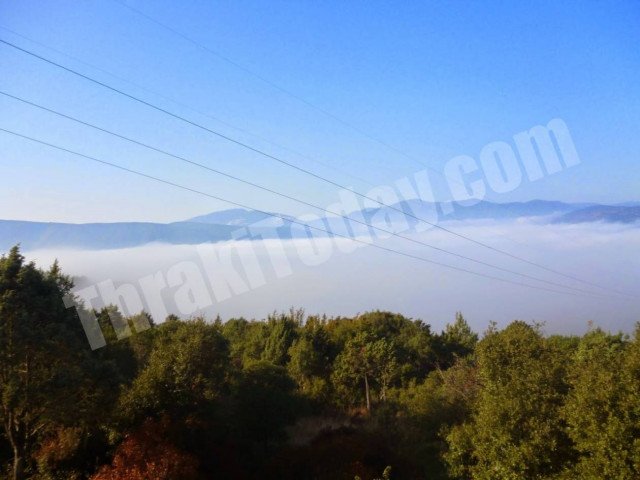 Ξάνθη: «Πνίγηκε» από την ομίχλη η Σταυρούπολη (vid)