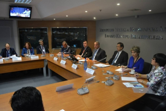 Συνάντηση Βορίδη με τον αναπληρωτή υπουργό Υγείας της Κίνας