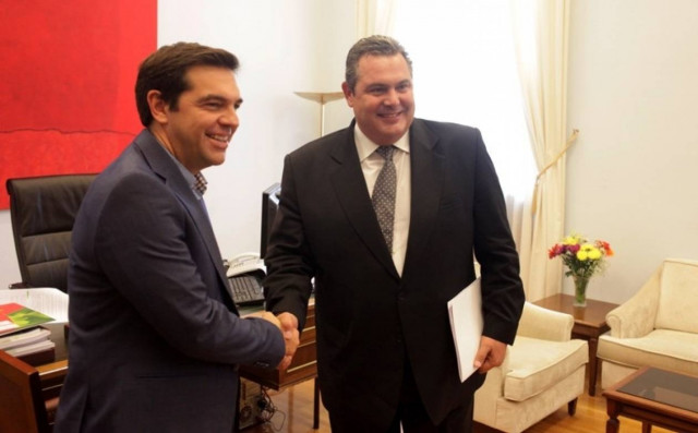 Τσίπρας μετά την συνάντηση με Καμμένο: Υπάρχουν πολλά κοινά σημεία και πτυχές