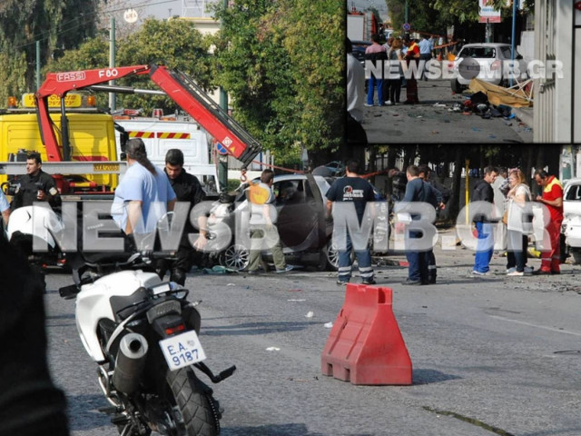 Ένας αστυνομικός και μία γυναίκα οι νεκροί στο δυστύχημα στην Π. Ράλλη (pics&vid)
