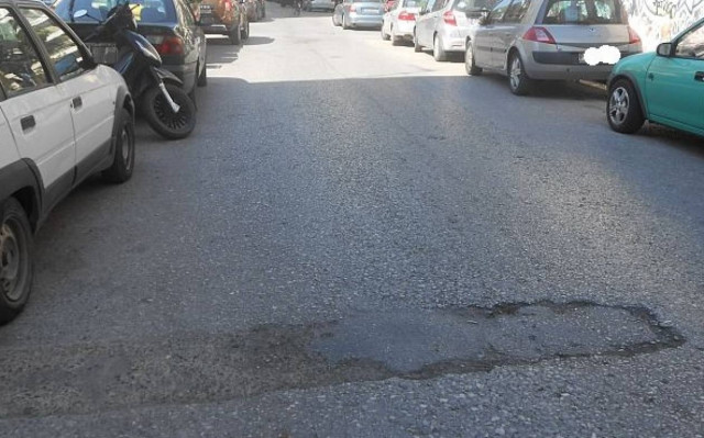 «Παγίδες» για τους οδηγούς δρόμοι στο Ρέθυμνο (pics)