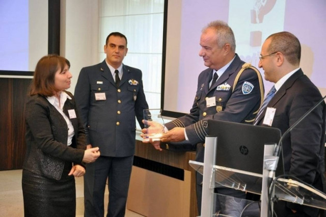 Βράβευση της Πολεμικής Αεροπορίας για την Οδική Ασφάλεια