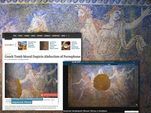 Αμφίπολη: Η Περσεφόνη μάγεψε τα διεθνή ΜΜΕ (pics)