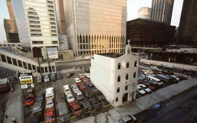 Τοποθετήθηκε ο θεμέλιος λίθος του ναού του Αγ. Νικολάου στο Παγκόσμιο Κέντρο Εμπορίου