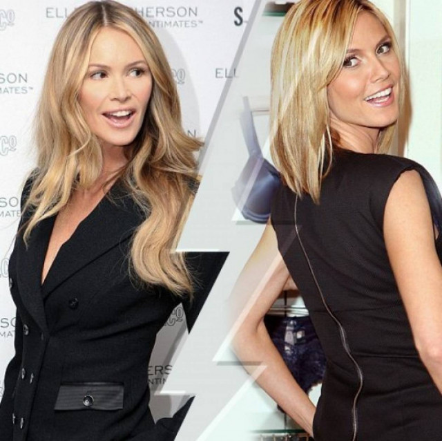 Προβλέπεται τρελό ξεμάλλιασμα ανάμεσα σε Elle Macpherson και Heidi Klum!