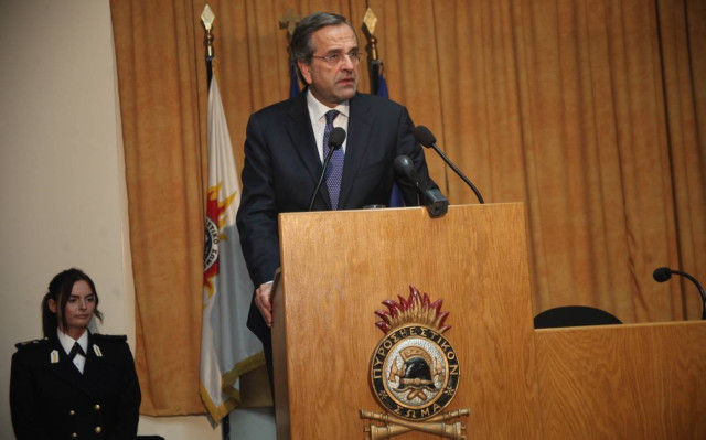 Σαμαράς: Η Πυροσβεστική κατέβαλε μια υπεράνθρωπη προσπάθεια