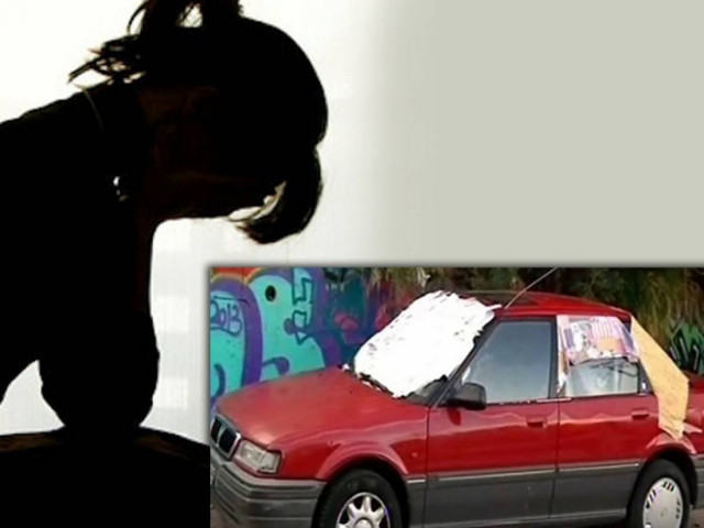 «Μένουμε στο αυτοκίνητο γιατί δεν έχουμε για το νοίκι» (vid)