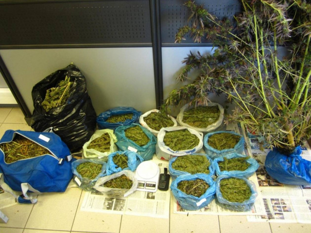 Λάρισα: Συνελήφθη 69χρονος με 11 κιλά κάνναβης