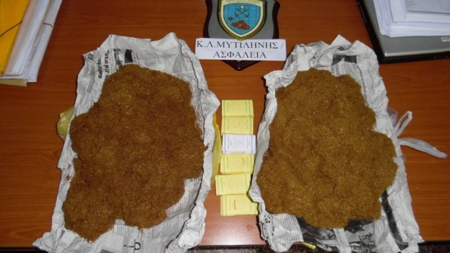 Μυτιλήνη: Σύλληψη αλλοδαπού για παράνομη κατοχή καπνού