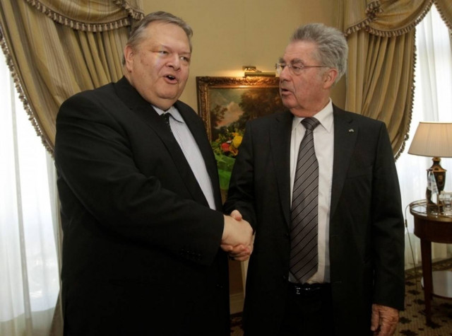 Βενιζέλος: Φίλος ο Φίσερ που αγαπάει την Ελλάδα