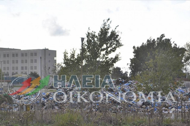 Χωματερή δίπλα από το Νοσοκομείο Πύργου-Κίνδυνος επιδημιών (pics)