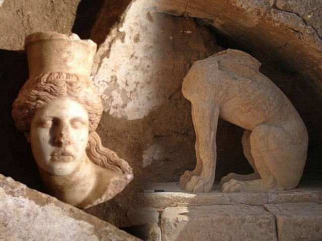 Αμφίπολη: Νέο τρισδιάστατο βίντεο από τον τάφο