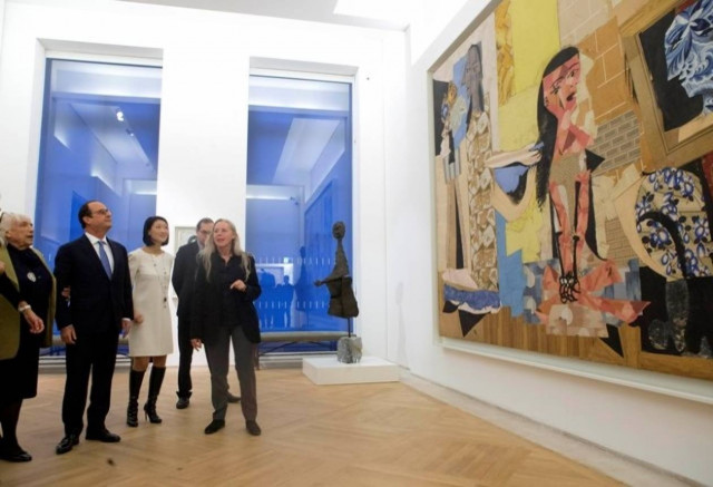Παρίσι: Ο Φρανσουά Ολάντ στα εγκαίνια του μουσείου Πικάσο