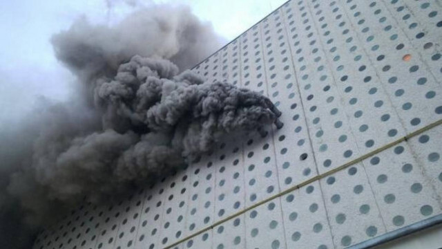 Στις φλόγες τμήμα του διεθνούς αεροδρομίου του Μεξικού