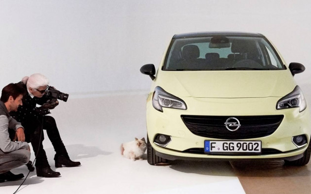 Opel: Το Corsa και η Choupette πρωταγωνιστούν στο ημερολόγιο του 2015