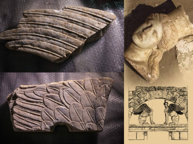 Αμφίπολη: Οι Σφίγγες αποκτούν τα σπασμένα τους φτερά