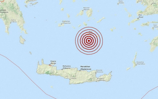 Σεισμός 3,2 Ρίχτερ νότια της Σαντορίνης