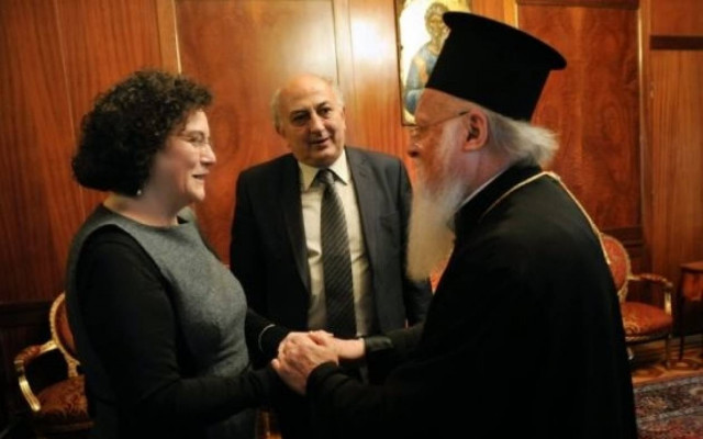 Αντιπροσωπεία του ΣΥΡΙΖΑ στον Οικουμενικό Πατριάρχη