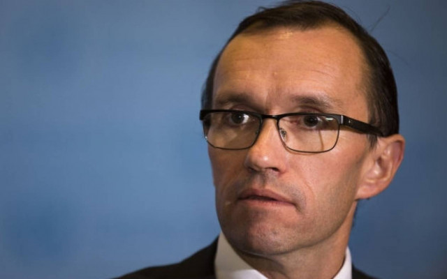UN special adviser on Cyprus Eide in Athens on Nov. 5