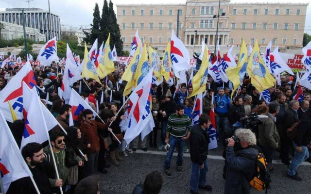 Με ανοιχτό μετρό και χωρίς αστυνομία το συλλαλητήριο του ΠΑΜΕ
