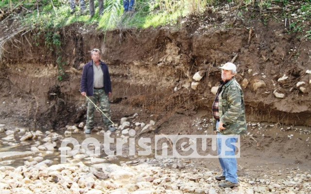 Ο φόβος να πλημμυρίσει ο Αλφειός επιστρέφει