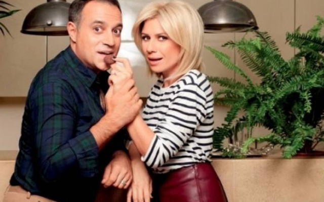 Έντονη σκηνή ζηλοτυπίας του Κρατερού Κατσούλη στην Κατερίνα Καραβάτου