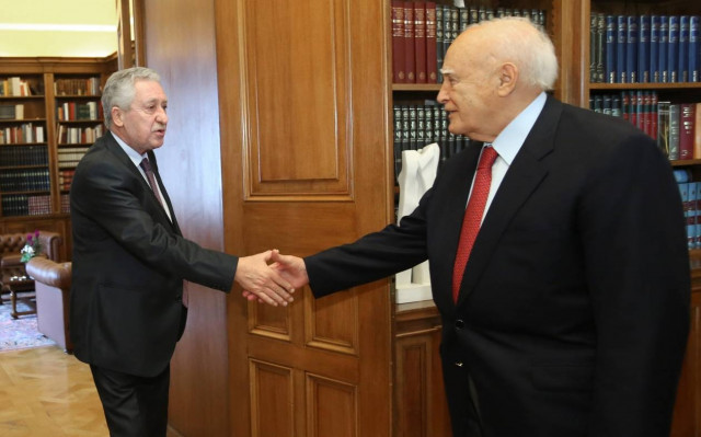 Τρίτη μεσημέρι ο Κουβέλης στο Προεδρικό