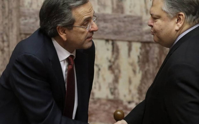 Συνάντηση Σαμαρά - Βενιζέλου ενόψει Eurogroup