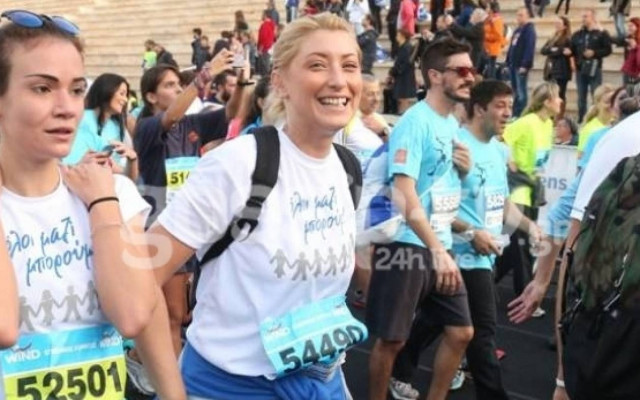 Μαραθώνιος 2014: Δείτε τη Σία Κοσιώνη άβαφη