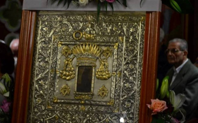 Η εικόνα της Παναγίας της Ολυμπιωτίσσης στα Χανιά (Pics)