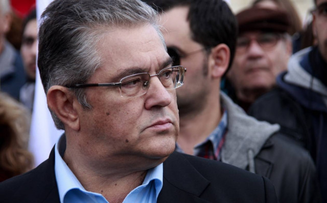 Συνάντηση Κουτσούμπα με τον νέο Μητροπολίτη Νέας Ιωνίας