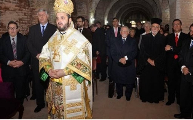 Θεία Λειτουργία στο σπίτι του Αγίου Νεκταρίου στην Σηλυβρία