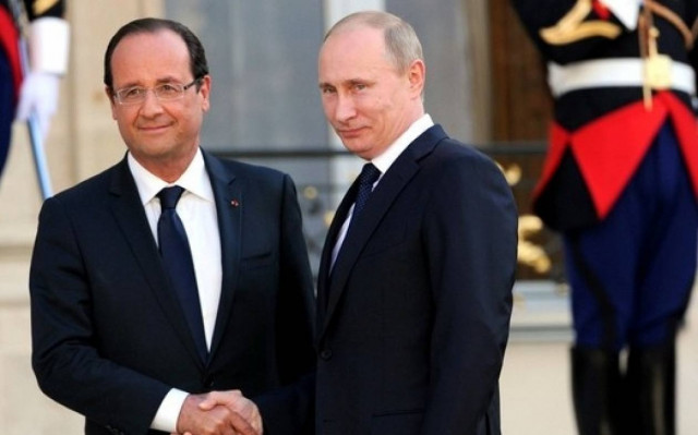 Κάλεσμα Πούτιν σε Ολάντ για τις σχέσεις Ρωσίας – Γαλλίας