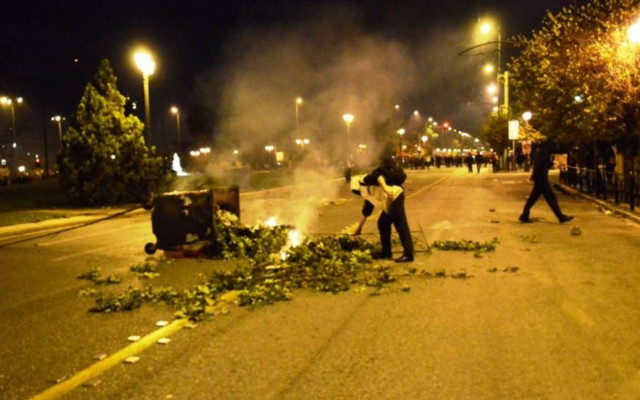 Νύχτα έντασης στα Εξάρχεια