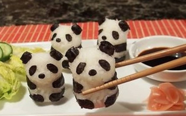 Όταν το σούσι συναντά την τέχνη...