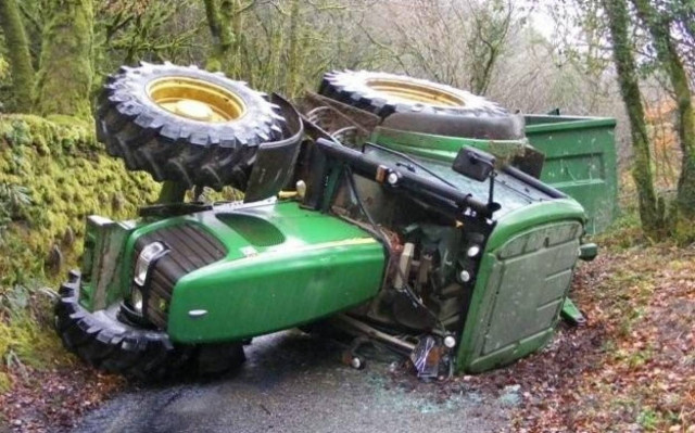 Αγρότης βρήκε τραγικό θάνατο όταν τον πλάκωσε το τρακτέρ του