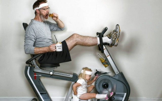 Γυμναστική για μπαμπάδες!