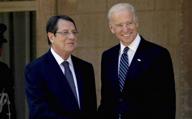 Τηλεφωνική επικοινωνία Αναστασιάδη- Μπάιντεν