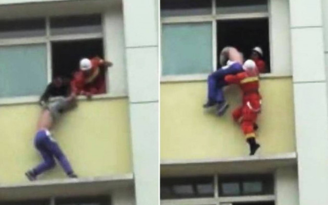 Ηρωική διάσωση μαθητή που απειλούσε να αυτοκτονήσει!