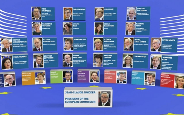 Η δομή της Κομισιόν Γιούνκερ μέσα σε τρία λεπτά (video)