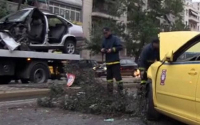 Τροχαίο με τραυματίες στη λεωφόρο Κηφισίας