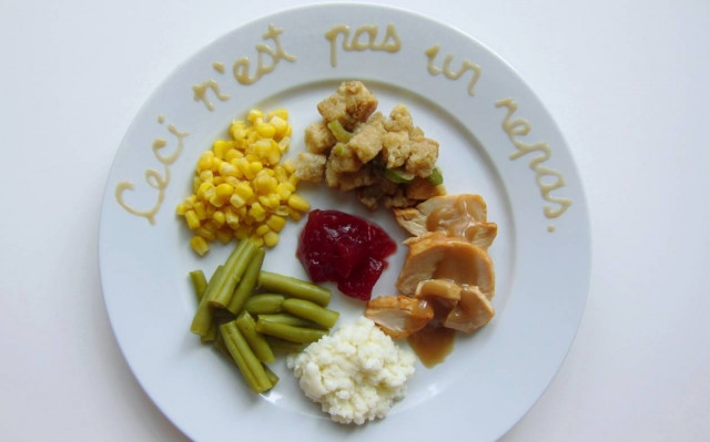 Τα πιάτα διάσημων καλλιτεχνών για την ημέρα των ευχαριστιών