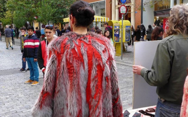 Διαμαρτυρία για τις γούνες από φιλοζωϊκές οργανώσεις