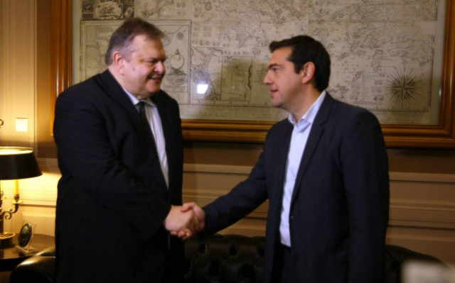 Τι συζήτησαν Τσίπρας - Βενιζέλος (pics)