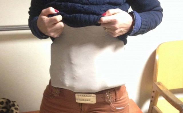 Είχε «ζωστεί» 3,5 κιλά ηρωίνης