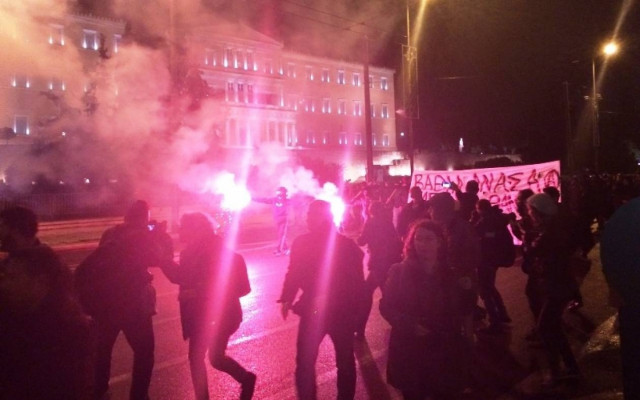 Πορείες αλληλεγγύης στον απεργό πείνας Νίκο Ρωμανό