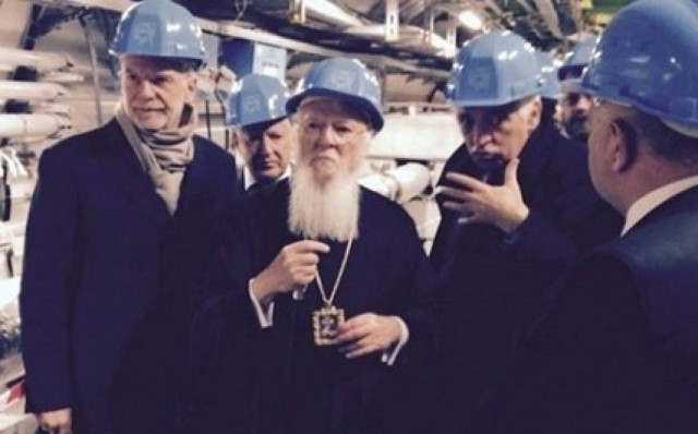 Επίσκεψη του οικουμενικού πατριάρχη Βαρθολομαίου στο CERN