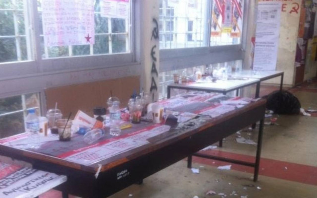 Εικόνες ντροπής στα ελληνικά Πανεπιστήμια