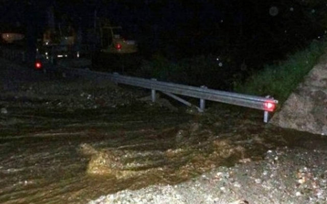 Κατολίσθηση στην Πλατανούσα Ιωαννίνων